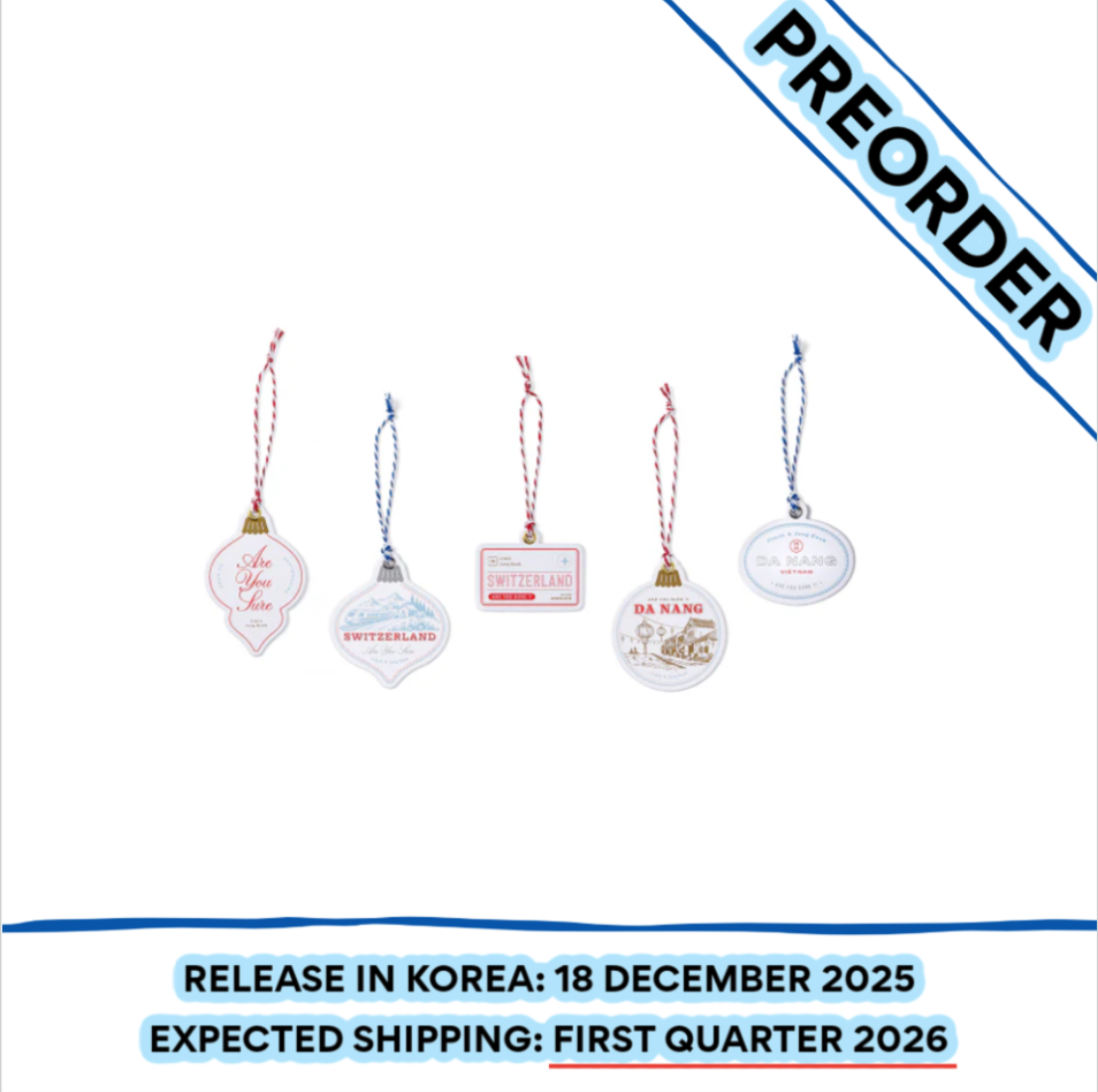 [PREORDER] BTS JIMIN & JUNG KOOK - ARE YOU SURE?! SEASON2 MD Ornament Set