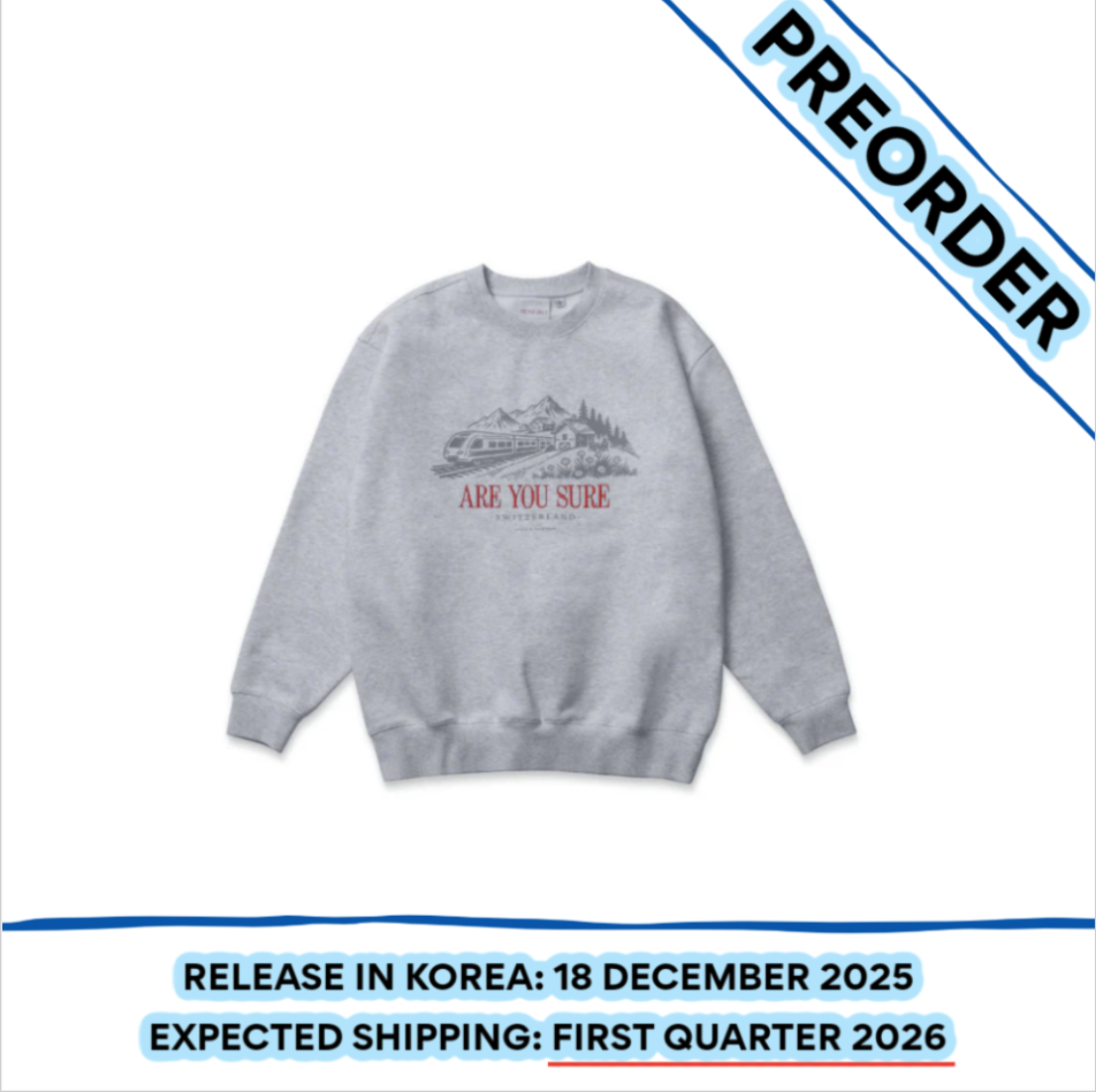 [PREORDER] BTS JIMIN & JUNG KOOK - ARE YOU SURE?! SEASON2 MD Sweat Shirt