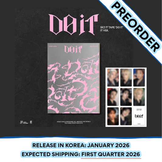 [PREORDER] Stray Kids SKZ IT TAPE ‘DO IT’ IT Ver. MAKESTAR Lucky Draw Event