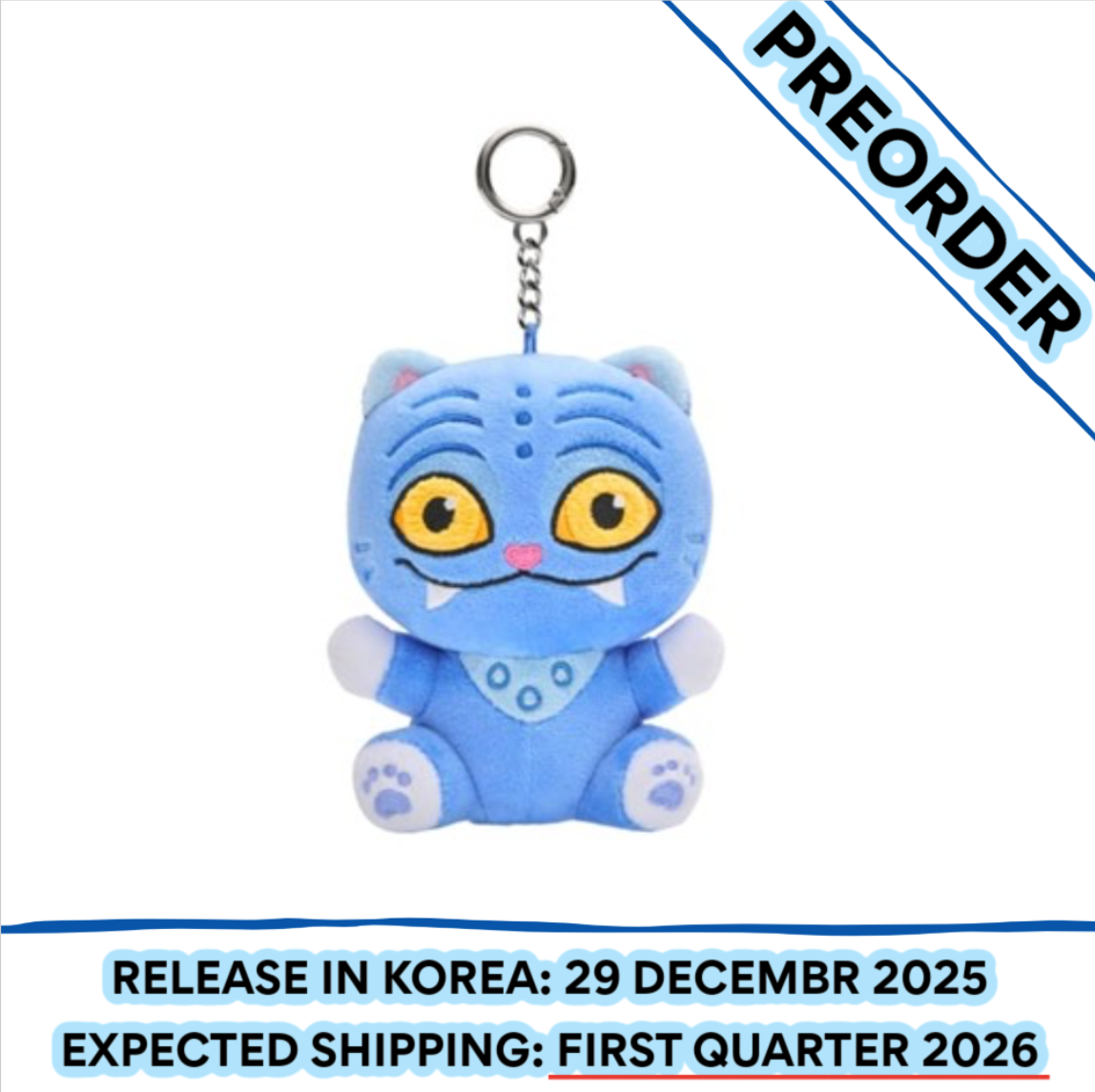 [PREORDER] KPOP DEMON HUNTERS OFFICIAL MD Derpy Plush Keyring