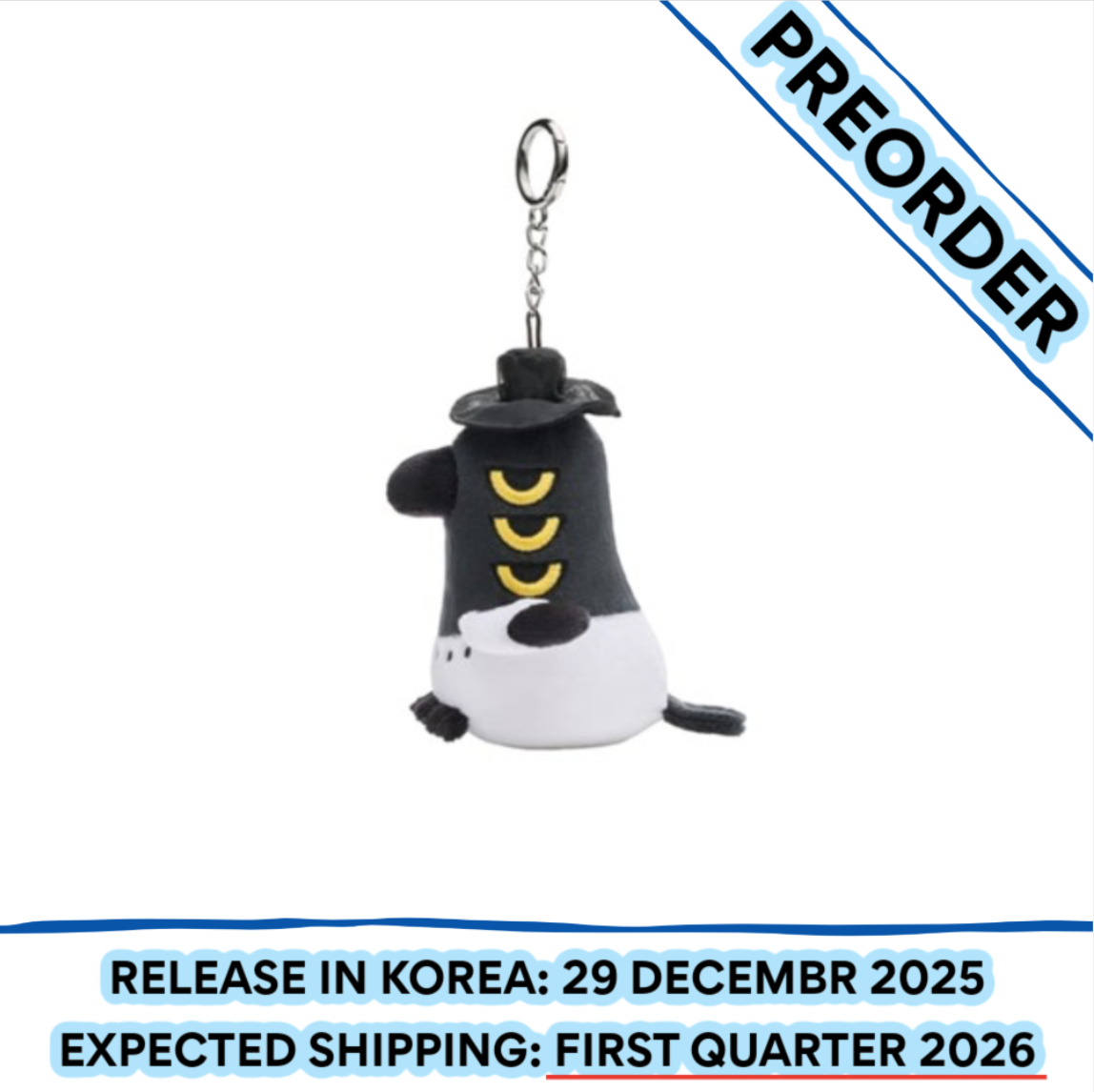 [PREORDER] KPOP DEMON HUNTERS OFFICIAL MD Sussie Plush Keyring