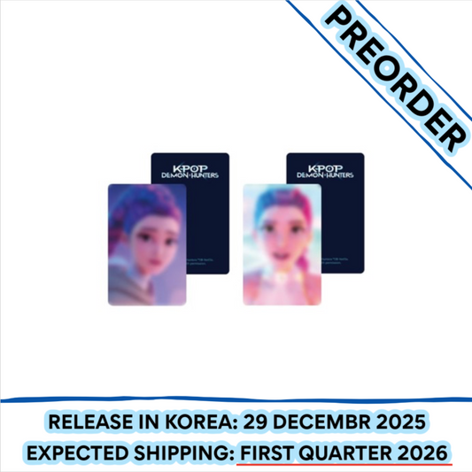 [PREORDER] KPOP DEMON HUNTERS OFFICIAL MD Random Photocard