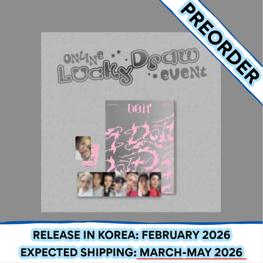 [PREORDER] Stray Kids SKZ IT TAPE ‘DO IT’ IT Ver. FANS 2ND Lucky Draw Event