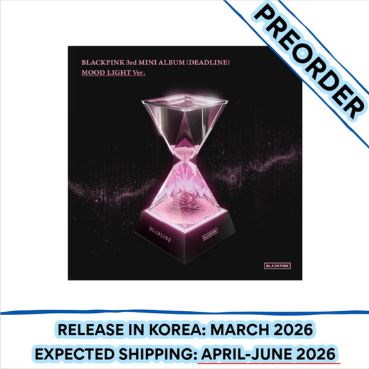 [PREORDER] BLACKPINK - DEADLINE 3RD MINI ALBUM MOODLIGHT Ver.