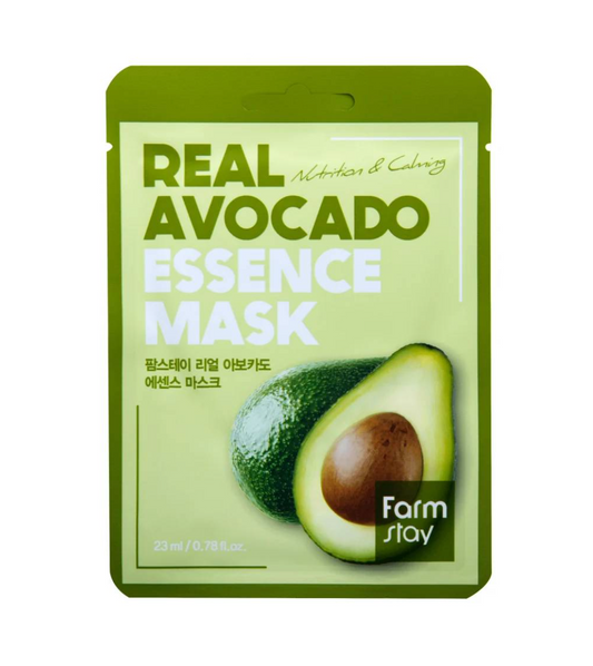 Farmstay – Real Avocado Essence Mask, 23ml