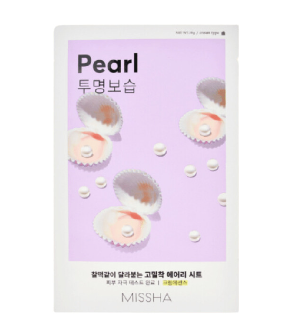Missha – Airy Fit Sheet Mask – Pearl, 19g