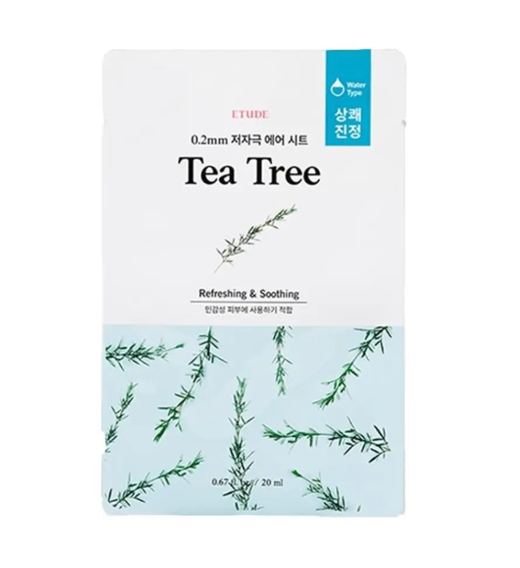 Etude House – 0.2 Therapy Air Mask Tea Tree, 20ml
