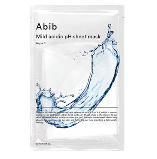 ABIB – Mild Acidic Ph Aqua Fit Sheet Mask, 30ml