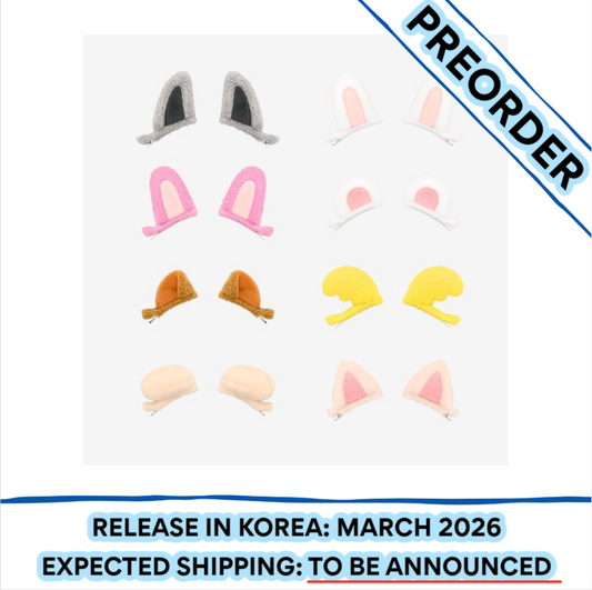 [PREORDER] Stray Kids 6TH FANMEETING OFFICIAL MD [STAY in Our Little House] - SKZOO PLUSH HAIR PIN (Member Choice)