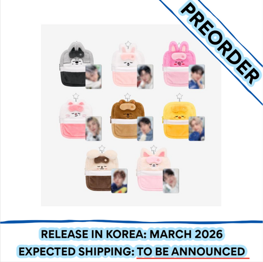 [PREORDER] Stray Kids 6TH FANMEETING OFFICIAL MD [STAY in Our Little House] - SKZOO PLUSH COLLECT CASE (Member Choice)