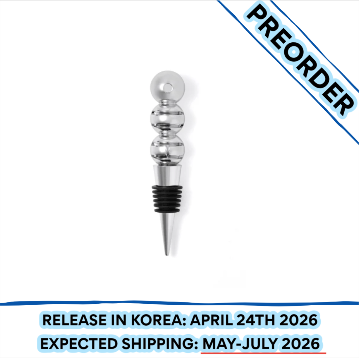 [PREORDER] BTS - [ARIRANG OFFICIAL MD] - WINE STOPPER