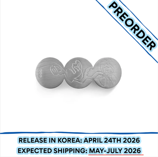 [PREORDER] BTS - [BTS X MU:DS ARIRANG COLLABORATION OFFICIAL MD] - HAIR CLIP