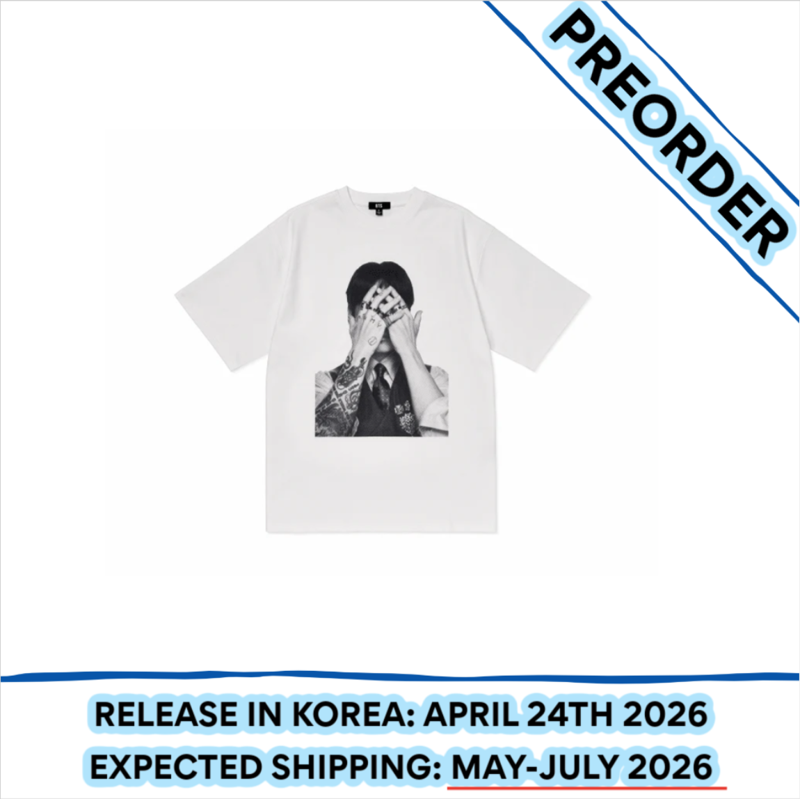 [PREORDER] BTS - [ARIRANG OFFICIAL MD] - S/S T-SHIRT (JUNG KOOK)