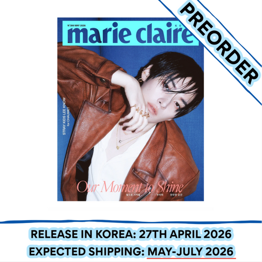 [PREORDER] Stray Kids LEE KNOW - MARIE CLAIRE MAGAZINE 2026 MAY ISSUE COVER A