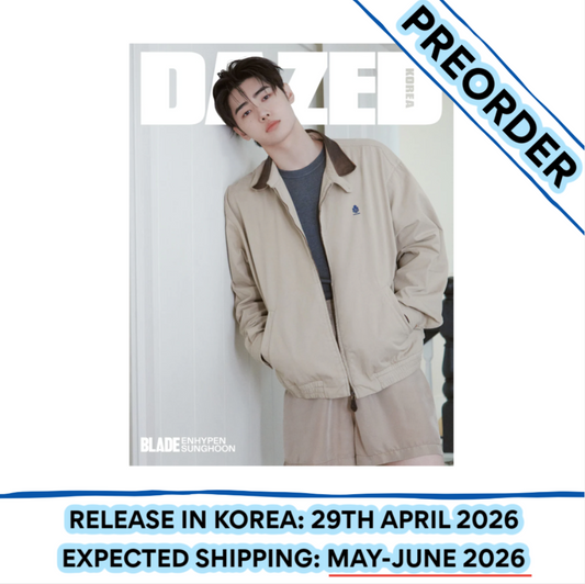 [PREORDER] ENHYPEN - DAZED & CONFUSED KOREA MAGAZINE 2026 MAY ISSUE COVER A