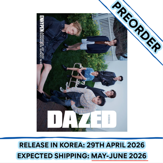 [PREORDER] ENHYPEN - DAZED & CONFUSED KOREA MAGAZINE 2026 MAY ISSUE COVER B