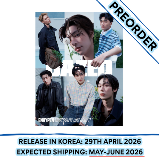 [PREORDER] ENHYPEN - DAZED & CONFUSED KOREA MAGAZINE 2026 MAY ISSUE COVER E
