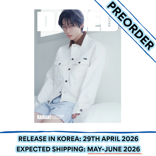 [PREORDER] ENHYPEN - DAZED & CONFUSED KOREA MAGAZINE 2026 MAY ISSUE COVER G