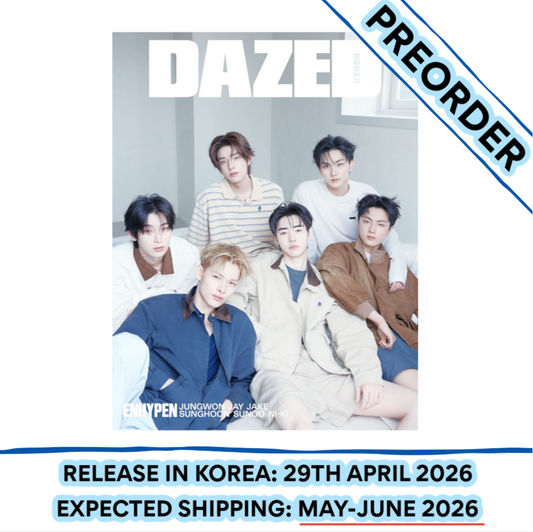 [PREORDER] ENHYPEN - DAZED & CONFUSED KOREA MAGAZINE 2026 MAY ISSUE COVER H