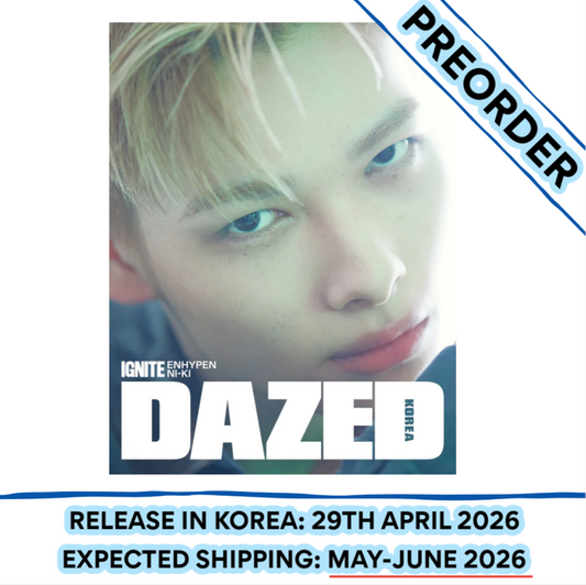 [PREORDER] ENHYPEN - DAZED & CONFUSED KOREA MAGAZINE 2026 MAY ISSUE COVER I