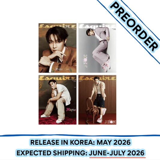 [PREORDER] BTS J-HOPE - ESQUIRE MAGAZINE 2026 MAY COVER SET