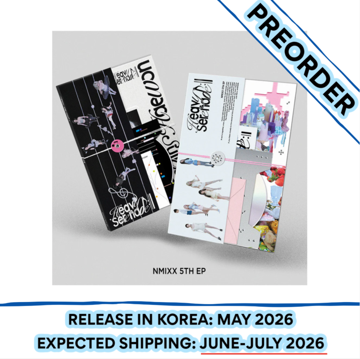 [PREORDER] NMIXX - HEAVY SERENADE 5TH EP Album Standard (Random)