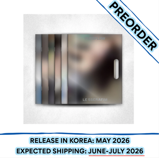 [PREORDER] LE SSERAFIM - PUREFLOW 2ND ALBUM COMPACT Ver. (RANDOM)