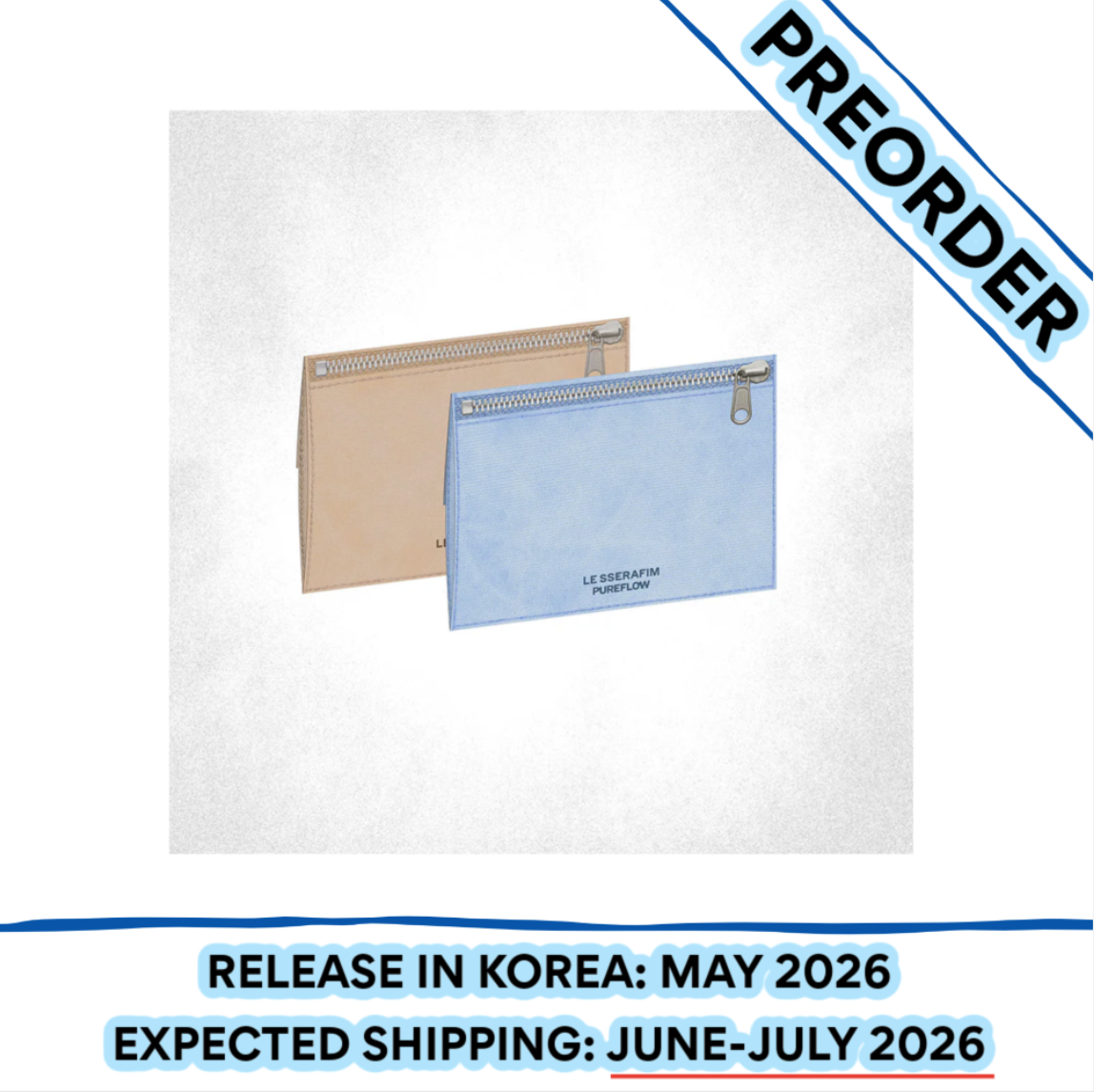 [PREORDER] LE SSERAFIM - PUREFLOW 2ND ALBUM WEVERSE ALBUMS Ver. (RANDOM)