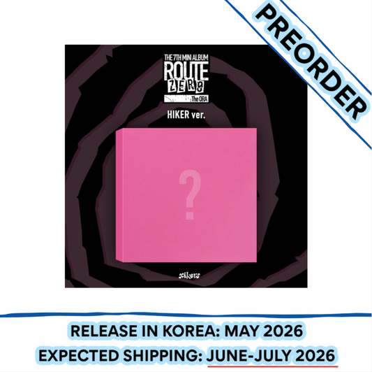 [PREORDER] XIKERS - ROUTE ZERO : THE ORA 7TH Mini Album Standard HIKER Ver. (POB Choice)