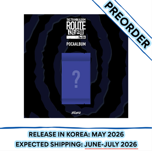 [PREORDER] XIKERS - ROUTE ZERO : THE ORA 7TH Mini Album POCAALBUM Ver. (POB Choice)