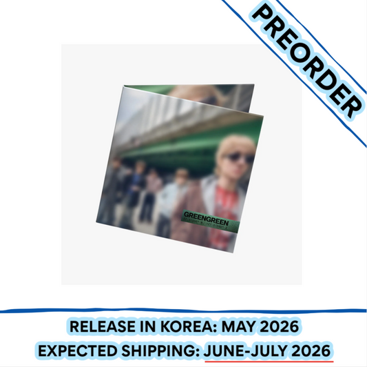 [PREORDER] CORTIS - GREENGREEN 2nd EP Album VINYL Ver. (POB Choice)