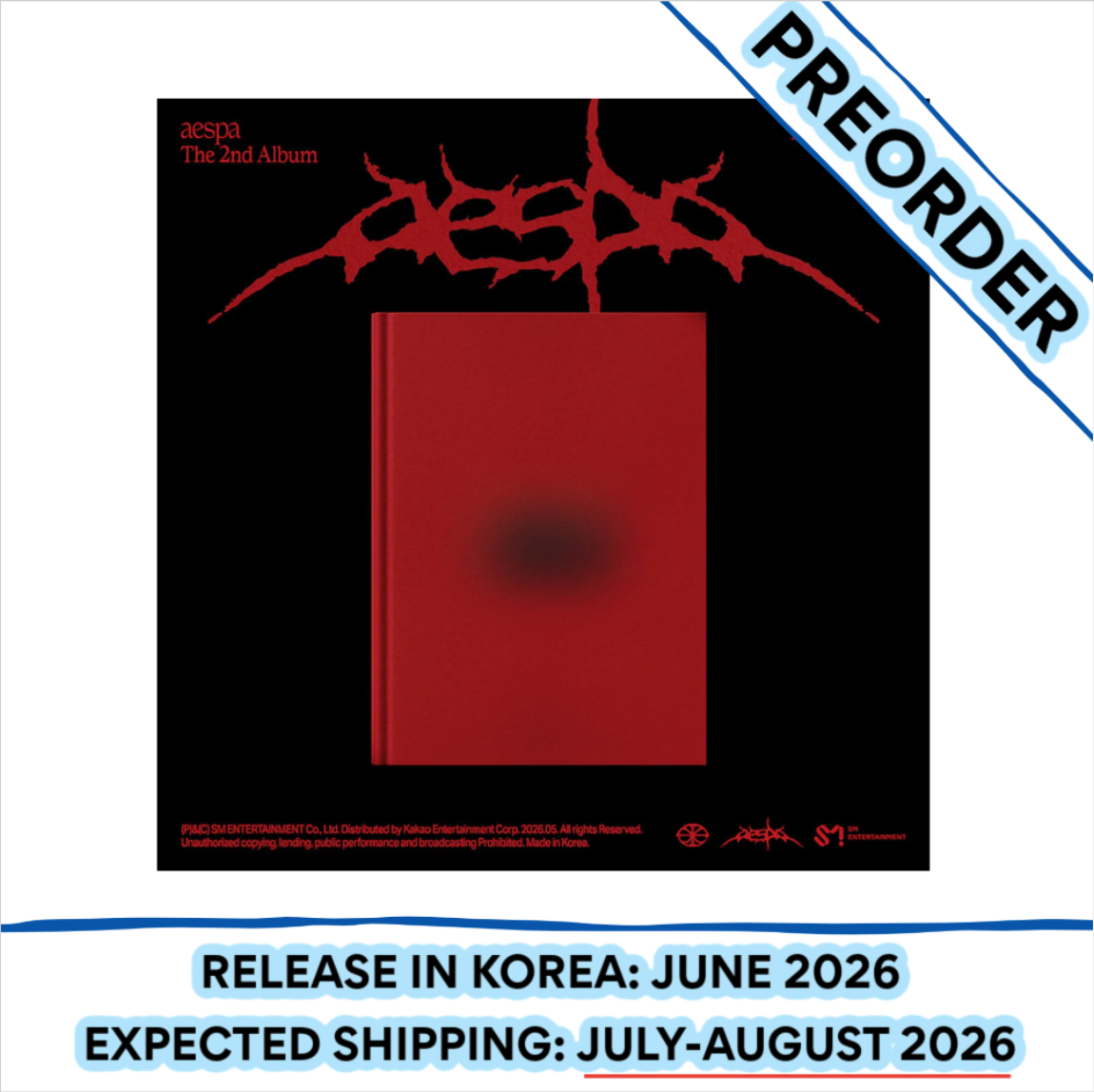 [PREORDER] AESPA - LEMONADE 2nd Album WDA Ver.