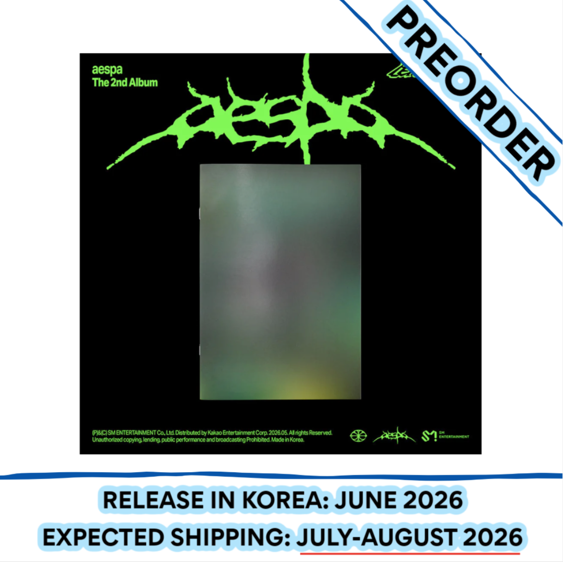 [PREORDER] AESPA - LEMONADE 2nd Album P.O.S Ver.