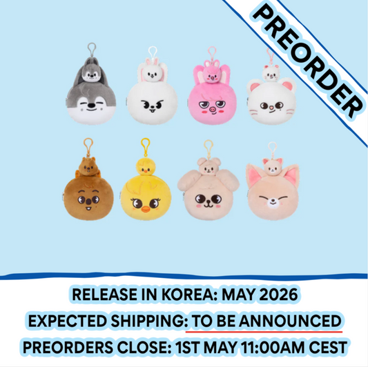 [PREORDER] Stray Kids - [SKZOO EVERYWHERE ALL AROUND THE WORLD POP-UP STORE IN SEOUL OFFICIAL OFFLINE MD] SKZOO REEL FACE SET (Member Choice)