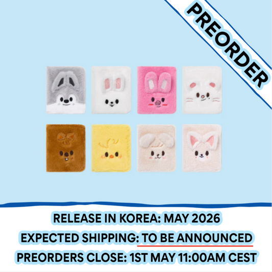 [PREORDER] Stray Kids - [SKZOO EVERYWHERE ALL AROUND THE WORLD POP-UP STORE IN SEOUL OFFICIAL OFFLINE MD] SKZOO PLUSH COLLECT BOOK (Member Choice)
