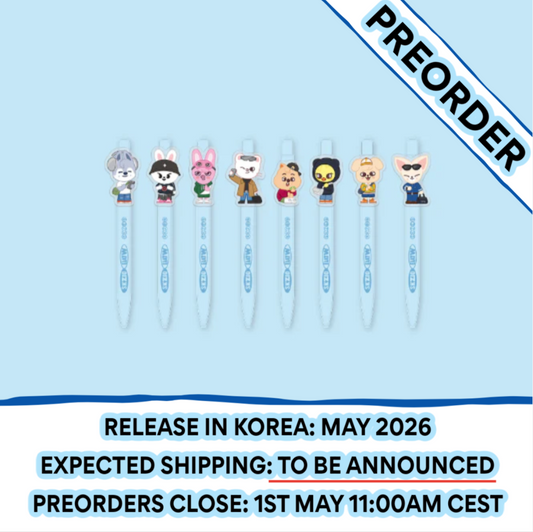 [PREORDER] Stray Kids - [SKZOO EVERYWHERE ALL AROUND THE WORLD POP-UP STORE IN SEOUL OFFICIAL OFFLINE MD] SKZOO ACRYLIC GEL PEN (Member Choice)