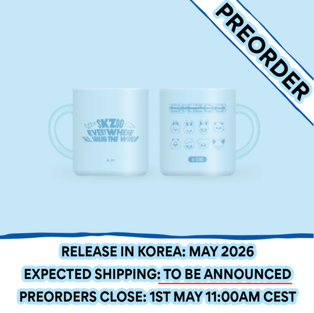 [PREORDER] Stray Kids - [SKZOO EVERYWHERE ALL AROUND THE WORLD POP-UP STORE IN SEOUL OFFICIAL OFFLINE MD] SKZOO CITY MUG SEOUL Ver.