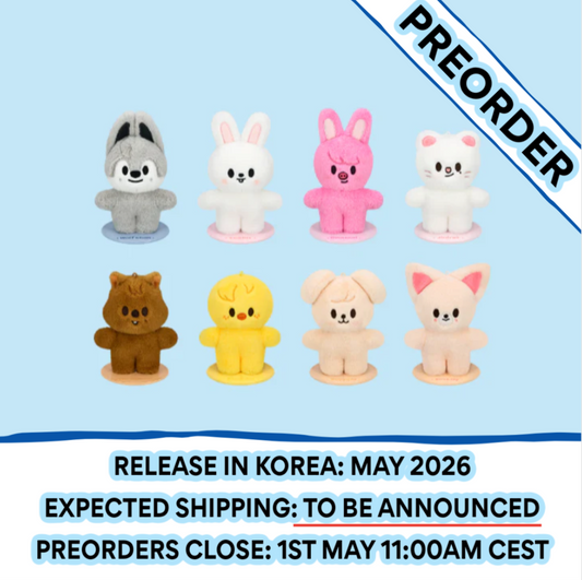 [PREORDER] Stray Kids - [SKZOO EVERYWHERE ALL AROUND THE WORLD POP-UP STORE IN SEOUL OFFICIAL OFFLINE MD] SKZOO PLUSH STANDING Ver. (Member Choice)