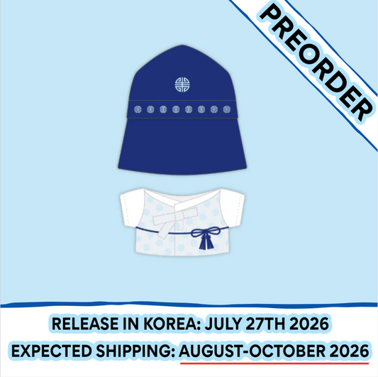 [PREORDER] Stray Kids - [SKZOO EVERYWHERE ALL AROUND THE WORLD POP-UP STORE IN SEOUL OFFICIAL ONLINE MD] SKZOO STANDING PLUSH OUTFIT SEOUL Ver.