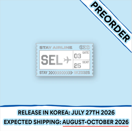 [PREORDER] Stray Kids - [SKZOO EVERYWHERE ALL AROUND THE WORLD POP-UP STORE IN SEOUL OFFICIAL ONLINE MD] METAL BADGE SEOUL Ver.