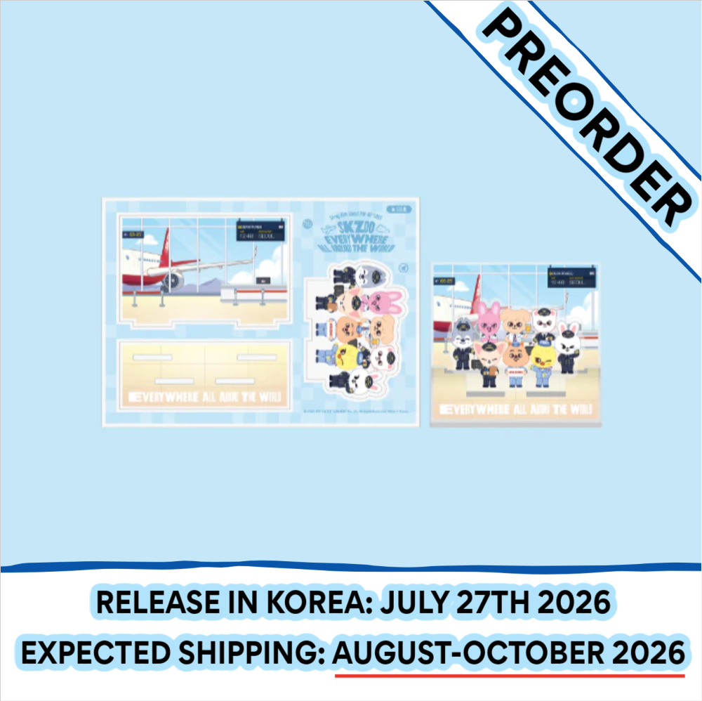 [PREORDER] Stray Kids - [SKZOO EVERYWHERE ALL AROUND THE WORLD POP-UP STORE IN SEOUL OFFICIAL ONLINE MD] SKZOO ACRYLIC STAND SEOUL Ver.