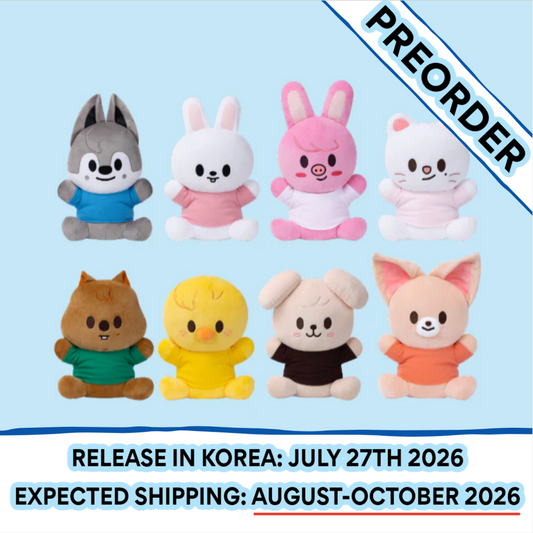 [PREORDER] Stray Kids - [SKZOO EVERYWHERE ALL AROUND THE WORLD POP-UP STORE IN SEOUL OFFICIAL ONLINE MD] SKZOO PLUSH HUG-ME Ver. (Member Choice)