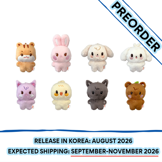 [PREORDER] ATEEZ X ANITEEZ POP-UP STORE 'ANITEEZ IN COLOR' OFFICIAL MD - TINY ANITEEZ PLUSH DOLL (Member Choice)