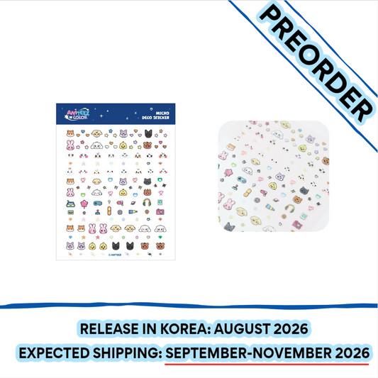 [PREORDER] ATEEZ X ANITEEZ POP-UP STORE 'ANITEEZ IN COLOR' OFFICIAL MD - ANITEEZ MICRO DECO STICKER (Member Choice)