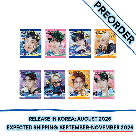 [PREORDER] ATEEZ X ANITEEZ POP-UP STORE 'ANITEEZ IN COLOR' OFFICIAL MD - MINI PHOTOBOOK (Member Choice)