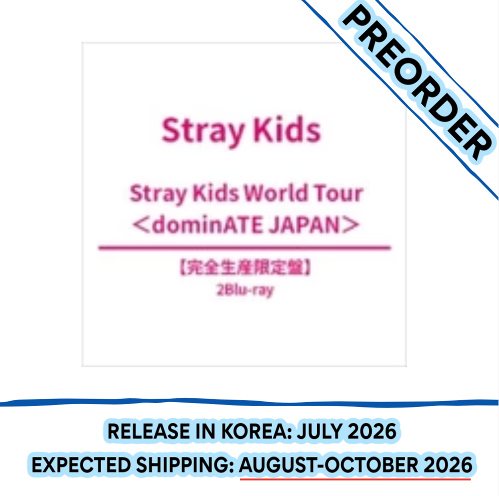 [PREORDER] Stray Kids - DOMINATE JAPAN STRAY KIDS WORLD TOUR BLU-RAY HMV GIFT LIMITED EDITION