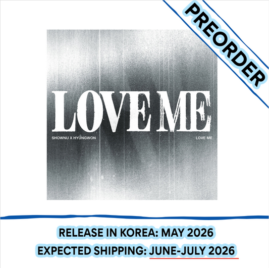 [PREORDER] MONSTA X SHOWNU X HYUNGWON - LOVE ME EP ALBUM CRUSH ON YOU Ver.