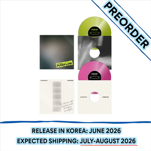 [PREORDER] LE SSERAFIM - PUREFLOW 2ND ALBUM VINYL (Random)