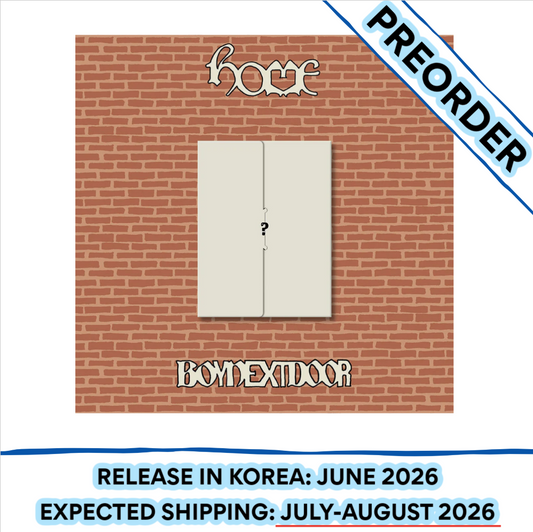 [PREORDER] BOYNEXTDOOR - HOME 1ST STUDIO Album Weverse Albums Ver. (Random)