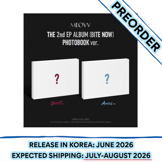 [PREORDER] MEOVV - BITE NOW 2ND EP ALBUM Photobook Ver. (Random)
